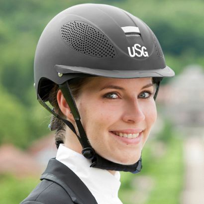 The riding helmet USG Comfort training, VG-1