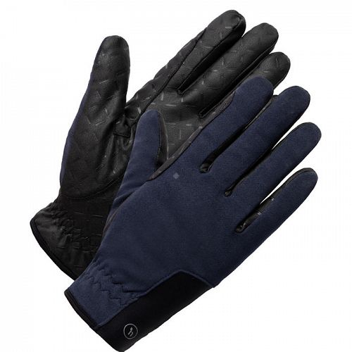 Riding Gloves KARA WINTER - Polar Blue