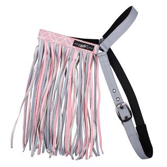 Naczółek z frędzlami QHP chroniący przed owadami, Lato 2022 /5347 Kolor różowo-popielaty - primrose.