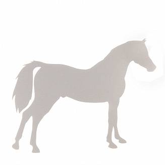 025 Koń stojący - srebrny