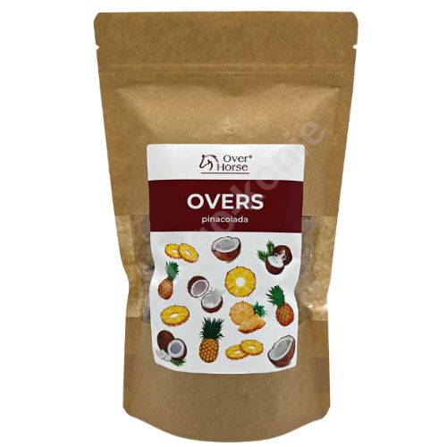 Treats for horses Pinacolada OVER HORSE Overs, 0,5 kg