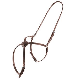 Nachrapnik meksykański to element ogłowia, zaprojektowany z myślą o koniach wymagających większej swobody oddychania przy jednoczesnym zachowaniu kontroli nad pracą pyska