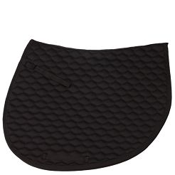 Cotton saddle pad  MUSTANG   shaped / 4025