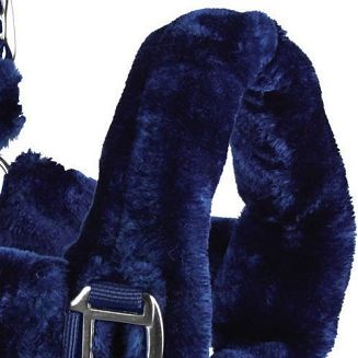 Kantar z futrem HE HORSENJOY Cuddly, grantowy /  03430 - 2