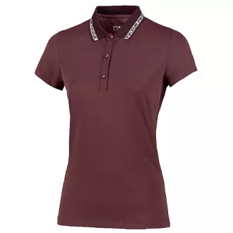 Koszulka polo PIKEUR DURINA damska - light aubergine