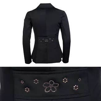 Children's Riding Tailcoat HKM Flora Black/ 14615 - 2