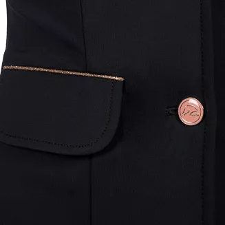 Children's Riding Tailcoat HKM Flora Black/ 14615 - 3