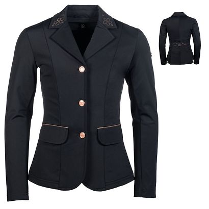 Children's Riding Tailcoat HKM Flora Black/ 14615