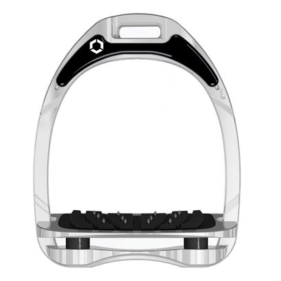 FLEX-ON Aluminium Stirrups Silver – Metallic Grey Frame