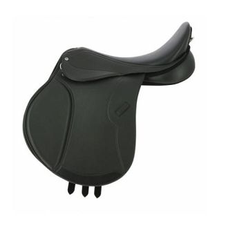 Siodło wszechstronne NORTON REXINE EVOL syntetyczne - czarne 