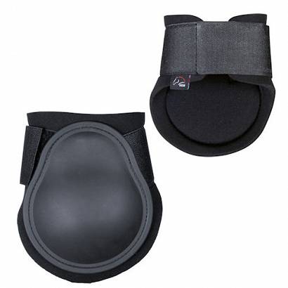 Fetlock boots  HKM fastened with Velcro, back - a pair / 12952