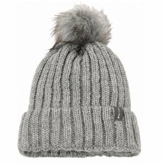 Zimowa czapka z pomponem PIKEUR / 284500311 - kolor szary - light grey