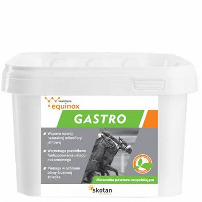 Preparat wspomagający gojenie wrzodów żołądka YARROWIA EQUINOX Gastro Formula  1,5 kg