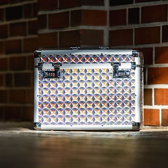 Horse Grooming Box HKM Gloss Silver / 15119 - 3