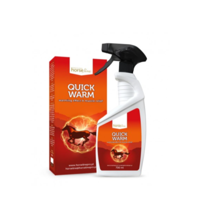 Wcierka rozgrzewająca  QUICK WARM  HorseLinePRO 700ml