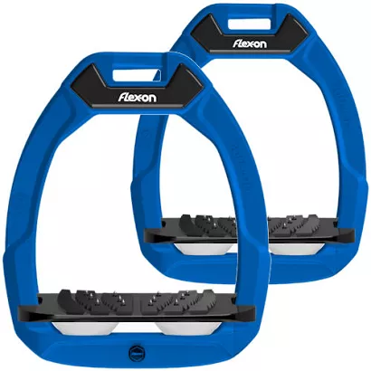 Strzemiona  FLEX-ON Safe-On, inclined ULTRA grip - BLUE