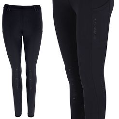 Women’s riding leggings SCHOCKEMÖHLE Air Sporty, Black / 100038.2