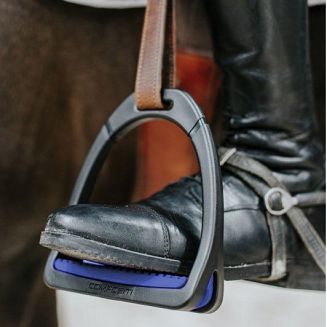 Stirrup pony EQUI-THEME Premium Composite  Royal Blue -  pair  / 940556008 - 2