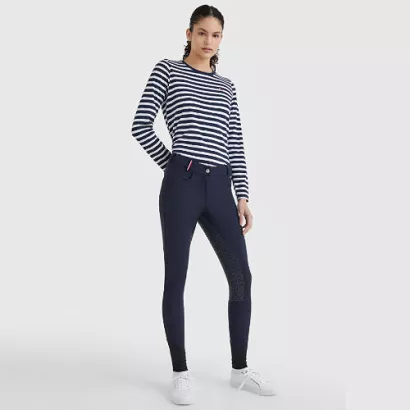Bryczesy damskie TOMMY HILFIGER Clasic Style, z pełnym silikonowym lejem / TH10077