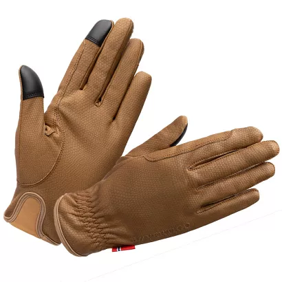 Rękawiczki jeździeckie B VERTIGO Luka, Light Brown / P47V3