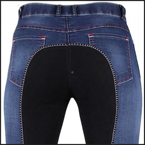 0 Bryczesy damskie HKM Summer jeans z pełnym lejem / 3078