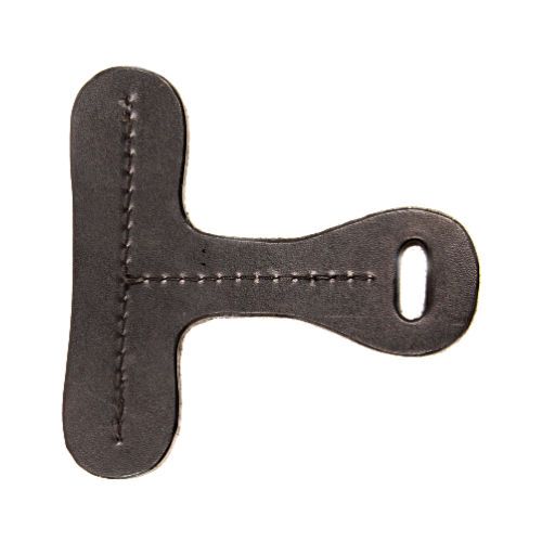 DAW-MAG Leather crupper dee, double stitched / 23041 