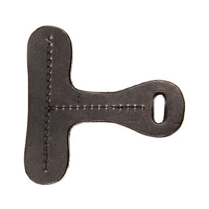 DAW-MAG Leather crupper dee, double stitched / 23041 