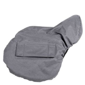 Pokrowiec na siodło QHP - grey