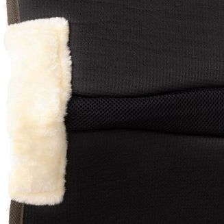 Leisure correction pad HORZE faux fur, Espresso brown/ 4GJEM - 5