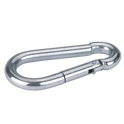 Snap hooks KERBL 10 cm, galvanized / 01-2330