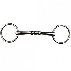 Loose ring snaffle, stainless steel