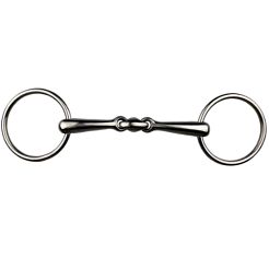 Loose ring snaffle, stainless steel
