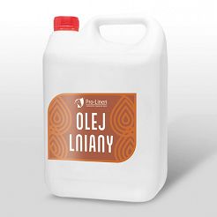 Olej Lniany dla koni™ PRO-LINEN - kwasy Omega - 3,  5 L