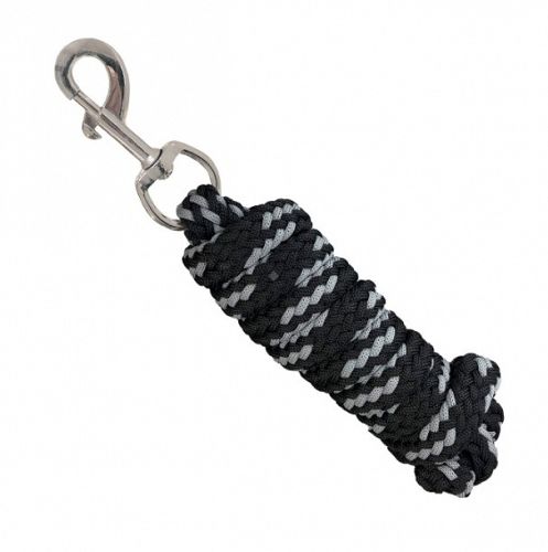 Lead rope QUARTZ black-grey