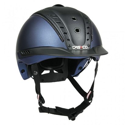 0 Kask jeździecki CASCO Mistrall 2 - Edition blue, atest VG01 / 9124010