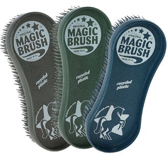 Brush Set  MAGIC BRUSH CornFlowers , do pielęgnacji koni /  3230523 - 2