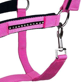 Kantar taśmowy Y Quartz podszywany - różowy / 1817 - 5