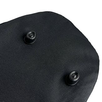 Grooming Accessories Bag – Y Small, Black with Grey Tape/  2801 - 4