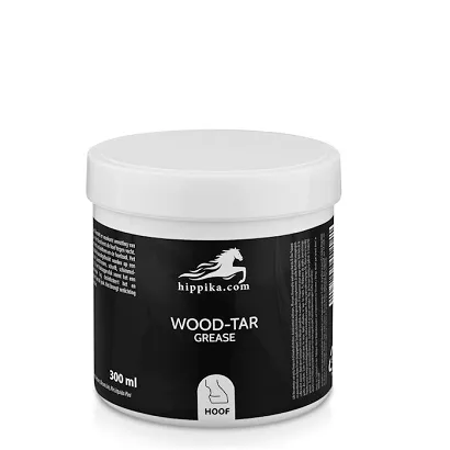 Smar do kopyt z dziegciem HIPPIKA Wood-Tar Grease300ml