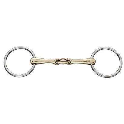 Wędzidło podwójnie łamane pełne SPRENGER Sensogan KK-Ultra 14 mm, rozmiar 10,5cm / 40605