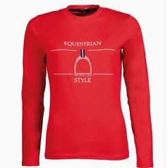 Bluzka jeździecka, damska HKM Equine Sports, Style / 13666