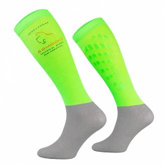 COMODO Riding technical boots with silicone SPJT neonowa zieleń