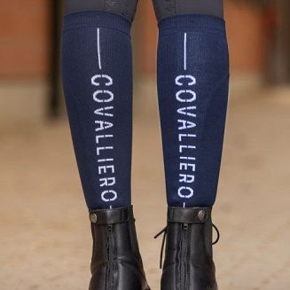 Riding Knee Socks COVALLIERO Dark Navy / 32319 - 2