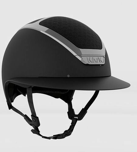 Riding Helmet KASK Star Lady Chrome , Black Silver / HHE0A041