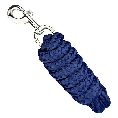 Lead rope POLA with snap hook, dark navy