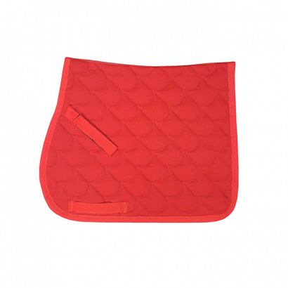 Cotton saddle pad VS Shetty MUSTANG, red / 3019