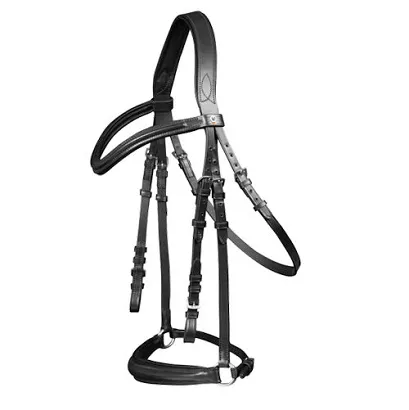 Standard Bridle WALDHAUSEN Hannover drop noseband X-line / 95787