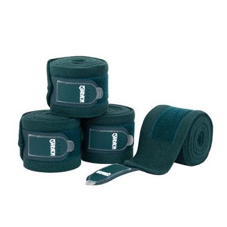 Bandaże polarowe ESKADRON FLEECE, BASICS - racinggreen