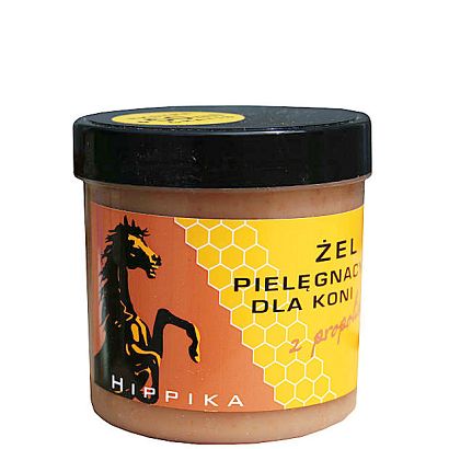 Żel pielęgnacyjny dla koni z propolisem HIPPIKA  300ml