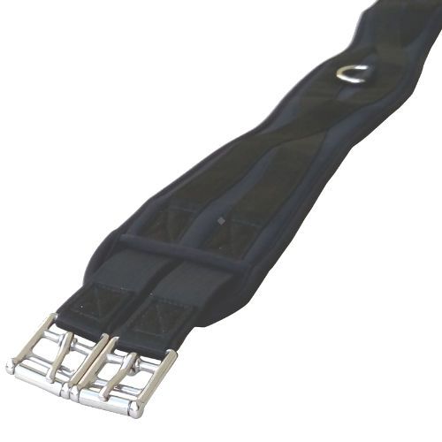 Popręg anatomiczny CANTER CLUB MEMORY - czarny